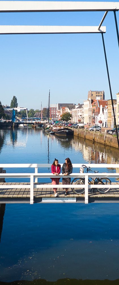 Hanzestad Zwolle Pelserbrug Thorbeckegracht