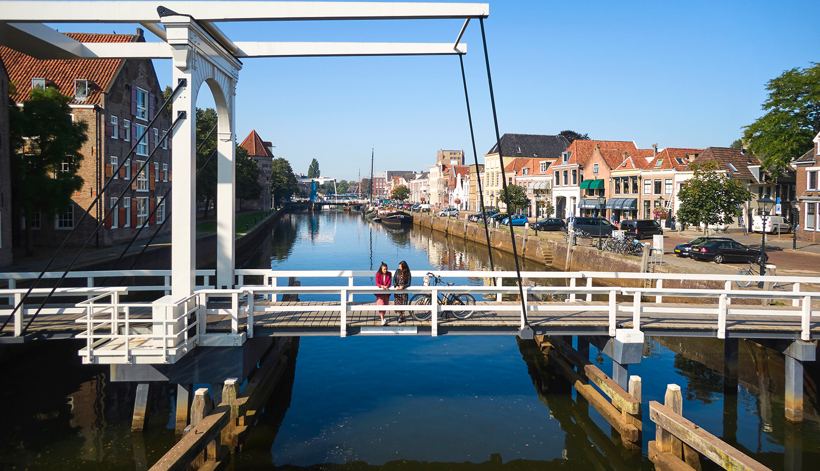 Hanzestad Zwolle Pelserbrug Thorbeckegracht