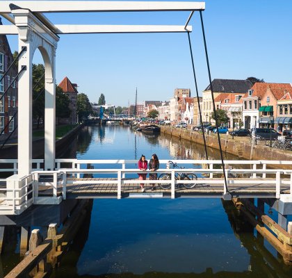 Hanzestad Zwolle Pelserbrug Thorbeckegracht