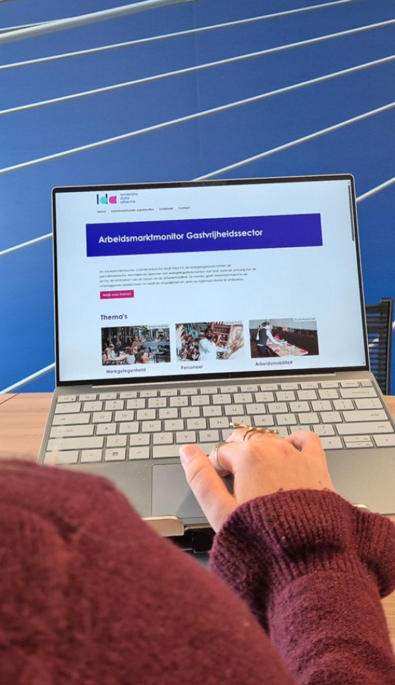 LDA dashboard Arbeidsmonitor