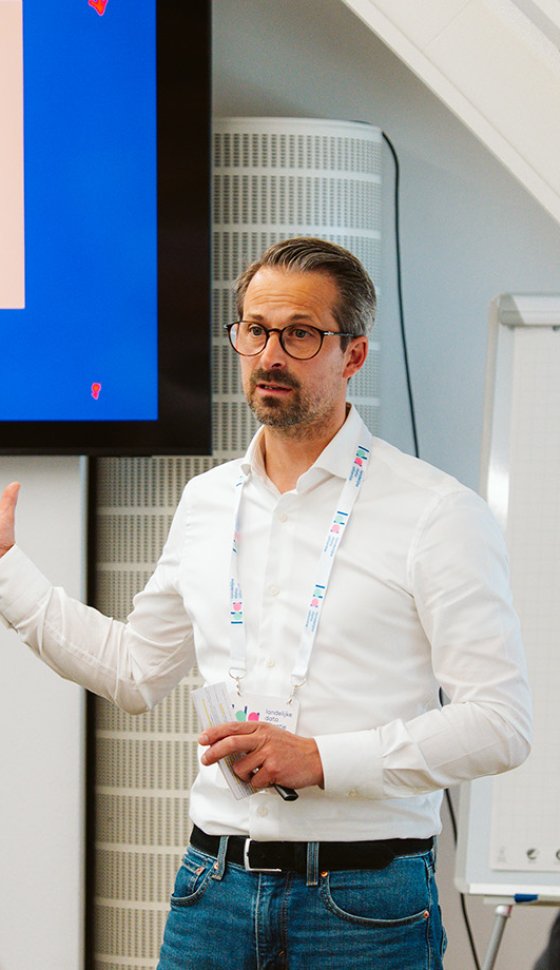 Thijs de Groot deelt inzichten over integraal bestemmingsmanagement tijdens de LDA Kennisdag 2026