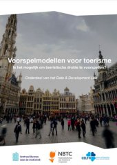 Voorpagina rapport Voorspelmodellen voor toerisme