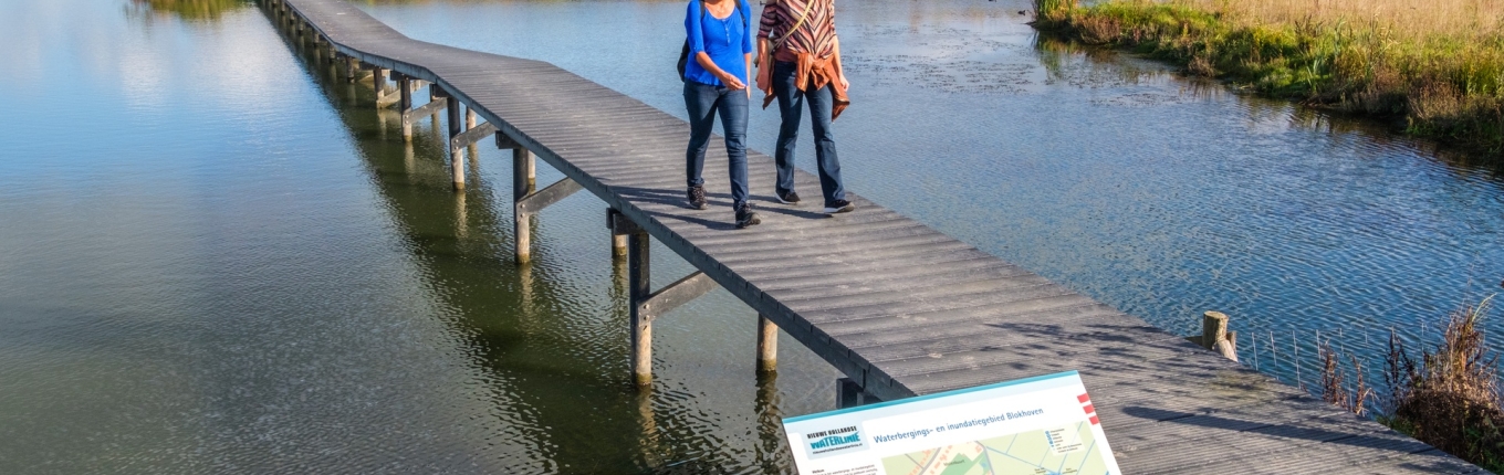  Wandelen in het waterberging- en inundatiegebied Schalkwijk