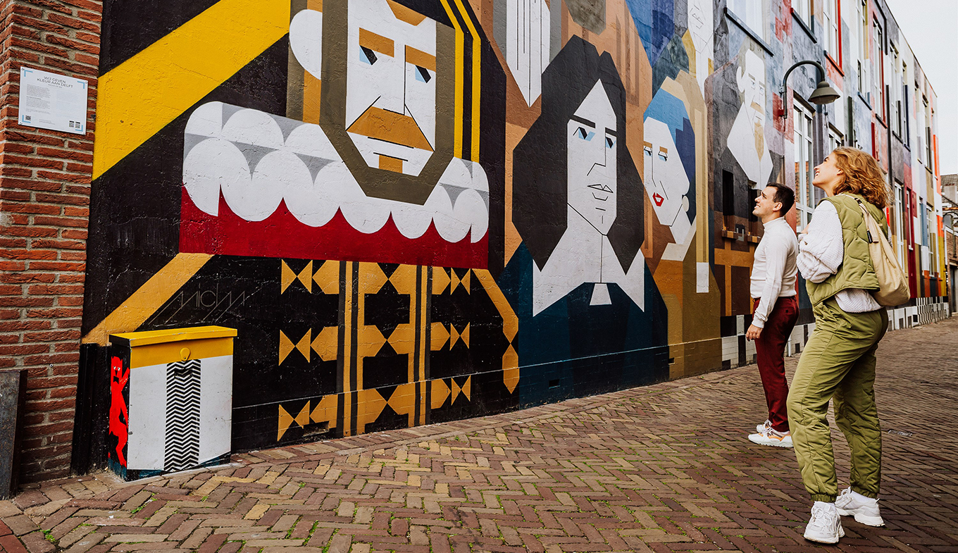 Street art in Delft Street art in Delft